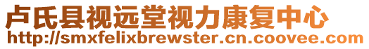 盧氏縣視遠(yuǎn)堂視力康復(fù)中心