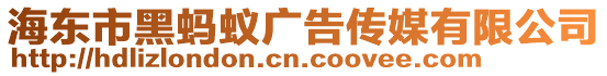 海東市黑螞蟻廣告傳媒有限公司