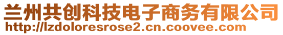蘭州共創(chuàng)科技電子商務(wù)有限公司