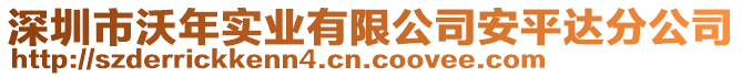 深圳市沃年實業有限公司安平達分公司