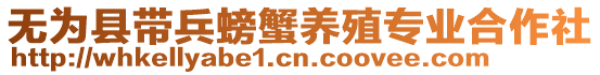 無(wú)為縣帶兵螃蟹養(yǎng)殖專業(yè)合作社