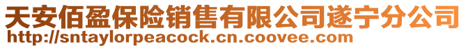 天安佰盈保險銷售有限公司遂寧分公司