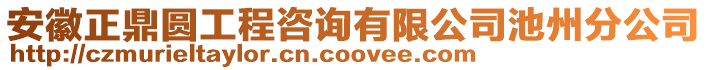 安徽正鼎圓工程咨詢有限公司池州分公司