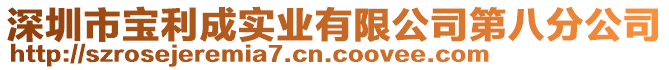 深圳市寶利成實(shí)業(yè)有限公司第八分公司