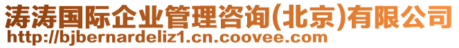 濤濤國(guó)際企業(yè)管理咨詢(北京)有限公司