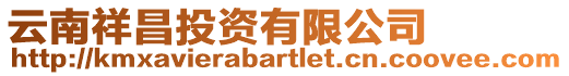 云南祥昌投資有限公司