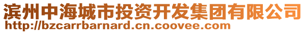 濱州中海城市投資開發(fā)集團(tuán)有限公司
