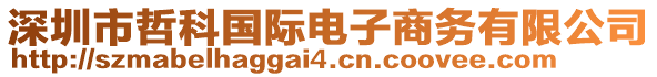 深圳市哲科國際電子商務(wù)有限公司
