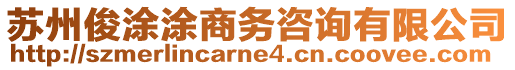 蘇州俊涂涂商務(wù)咨詢有限公司