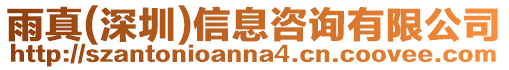 雨真(深圳)信息咨詢有限公司