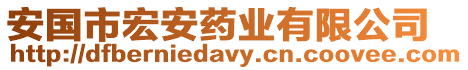 安國市宏安藥業(yè)有限公司
