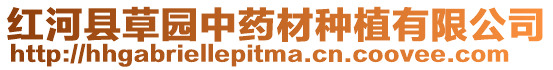 紅河縣草園中藥材種植有限公司