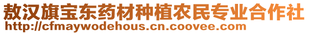 敖漢旗寶東藥材種植農(nóng)民專業(yè)合作社