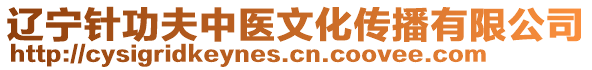 遼寧針功夫中醫(yī)文化傳播有限公司