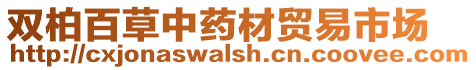 雙柏百草中藥材貿(mào)易市場