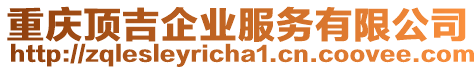 重慶頂吉企業(yè)服務有限公司