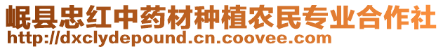岷縣忠紅中藥材種植農(nóng)民專業(yè)合作社
