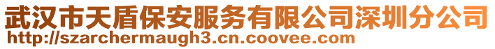 武漢市天盾保安服務(wù)有限公司深圳分公司