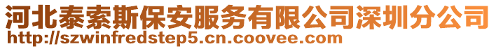 河北泰索斯保安服务有限公司深圳分公司