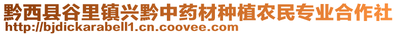 黔西县谷里镇兴黔中药材种植农民专业合作社