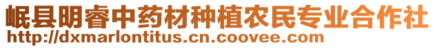 岷縣明睿中藥材種植農(nóng)民專業(yè)合作社