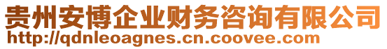 貴州安博企業(yè)財務(wù)咨詢有限公司