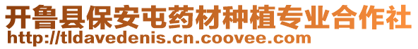 開魯縣保安屯藥材種植專業(yè)合作社