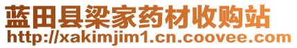 藍田縣梁家藥材收購站