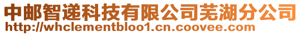 中郵智遞科技有限公司蕪湖分公司