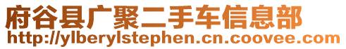 府谷縣廣聚二手車信息部