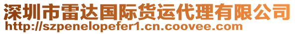 深圳市雷達國際貨運代理有限公司