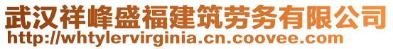 武漢祥峰盛福建筑勞務(wù)有限公司