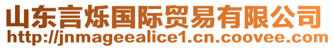 山東言爍國(guó)際貿(mào)易有限公司