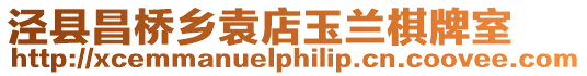 涇縣昌橋鄉袁店玉蘭棋牌室