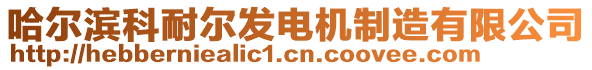 哈爾濱科耐爾發(fā)電機制造有限公司