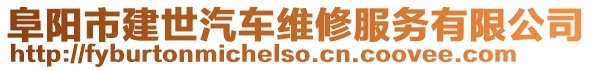 阜陽市建世汽車維修服務有限公司