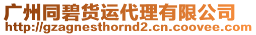 廣州同碧貨運代理有限公司
