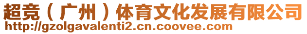 超競(廣州)體育文化發(fā)展有限公司