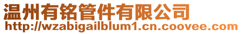 溫州有銘管件有限公司