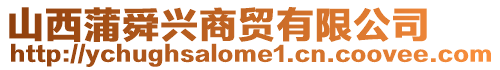 山西蒲舜興商貿有限公司