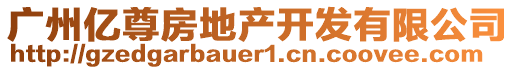 廣州億尊房地產(chǎn)開發(fā)有限公司