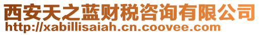 西安天之藍(lán)財(cái)稅咨詢(xún)有限公司