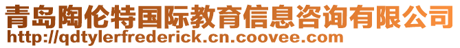 青島陶倫特國際教育信息咨詢有限公司