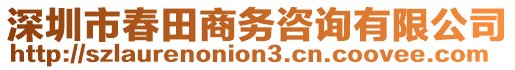 深圳市春田商務(wù)咨詢有限公司