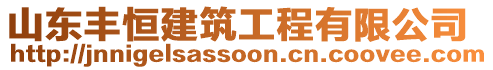 山東豐恒建筑工程有限公司