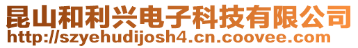 昆山和利興電子科技有限公司