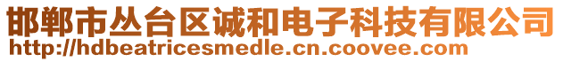邯鄲市叢臺區誠和電子科技有限公司