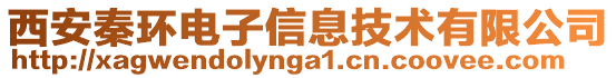 西安秦環(huán)電子信息技術有限公司