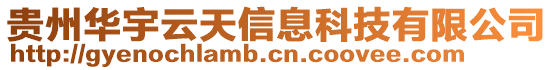 貴州華宇云天信息科技有限公司