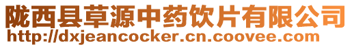 隴西縣草源中藥飲片有限公司
